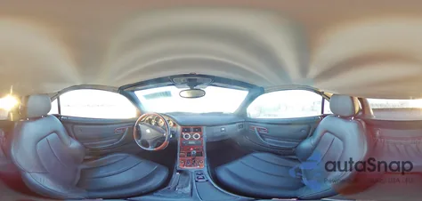 2001 Mercedes-Benz Slk 320 из США, поврежденный, VIN WDBKK65F31F230678